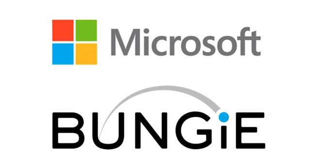 Bungie and Microsoft logos